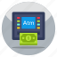 atm withdraw, cash withdraw, money withdrawal, financial withdrawal, dollar withdrawal 