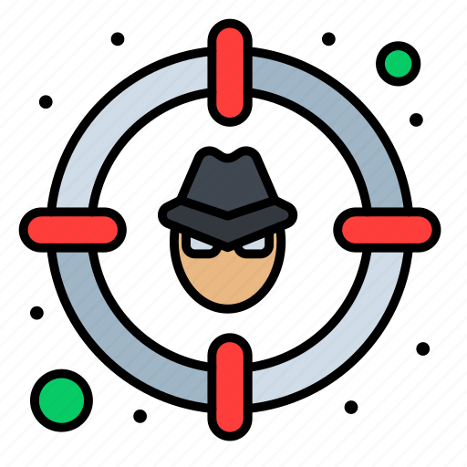 Cyber, goal, hacker, protection, target icon - Download on Iconfinder