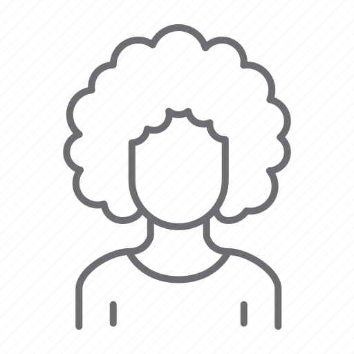 Hair, perm, perming, curly, afro, permanent icon - Download on Iconfinder