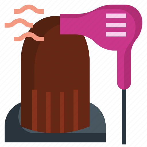 Hair, dryer, salon, hairdressing, beauty icon - Download on Iconfinder
