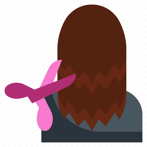 Hair, layers, salon, scissors, hairstyle icon - Download on Iconfinder