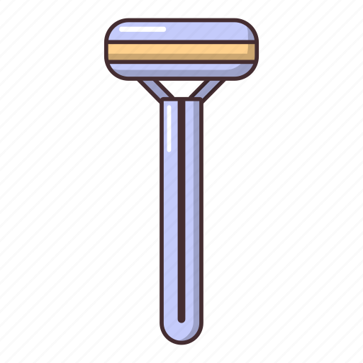 Abstract, accessory, barber, bathroom, cartoon, razor, shaver icon - Download on Iconfinder