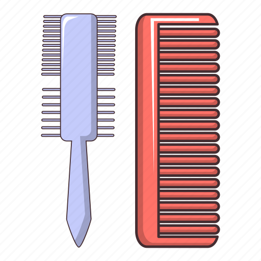 Accessory, barber, bathroom, beautiful, brush, cartoon, comb icon - Download on Iconfinder