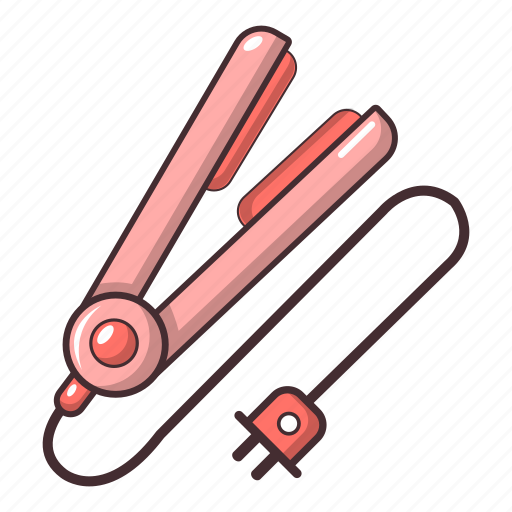 Accessory, appliance, barber, care, cartoon, hair, straightener icon - Download on Iconfinder