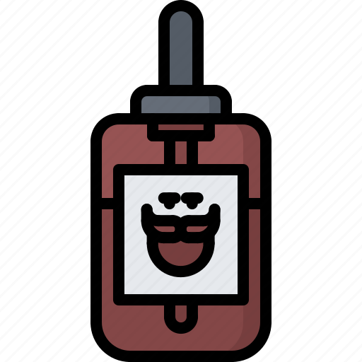 Barber, barbershop, beard, hair, hairstyle, lotion, oil icon - Download on Iconfinder