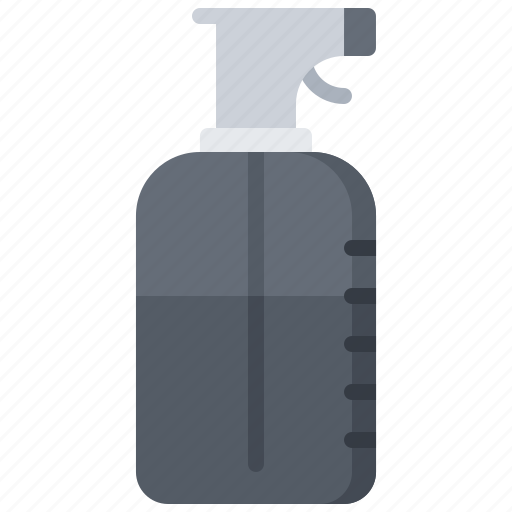 Barber, barbershop, hair, hairstyle, sprayer, water icon - Download on Iconfinder