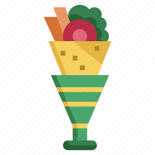 Kebab, cone, restaurant, roll, meat, food icon - Download on Iconfinder