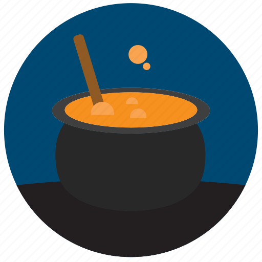 Bubble, cauldron, halloween, pot, potion, witch icon - Download on Iconfinder