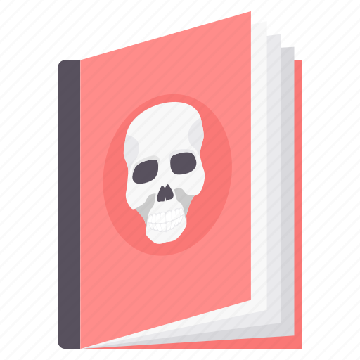 Book, ghost, halloween, horror, scary, skull icon - Download on Iconfinder