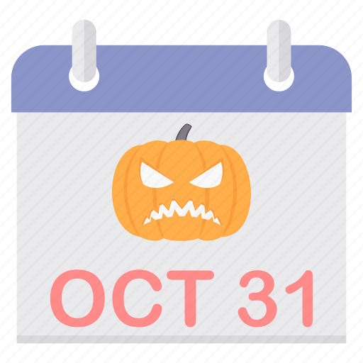 Callander, date, day, halloween, pumpkin icon - Download on Iconfinder