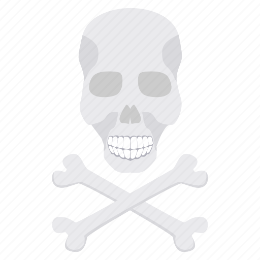 Dead, halloween, horror, scary, skull, spooky, warning icon - Download on Iconfinder