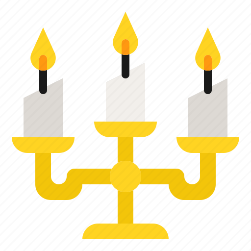 Candlelight, candles, fire, flame, light icon - Download on Iconfinder
