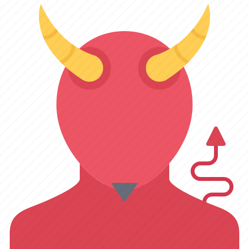 Daemon, devil, fantasy, halloween, horn, legend, story icon - Download on Iconfinder