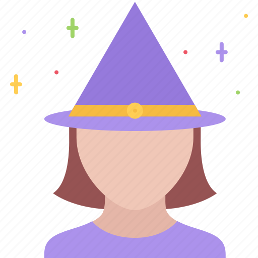 Cap, fantasy, halloween, legend, magic, story, witch icon - Download on Iconfinder