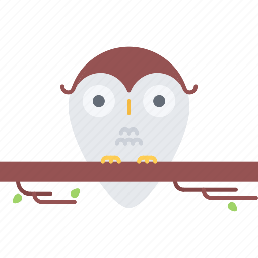 Branch, fantasy, halloween, legend, owl, story, tree icon - Download on Iconfinder