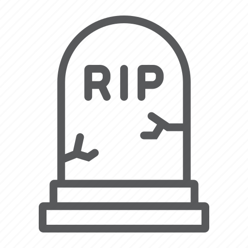 Cemetery, death, funreal, grave, gravestone, horror, tombstone icon - Download on Iconfinder