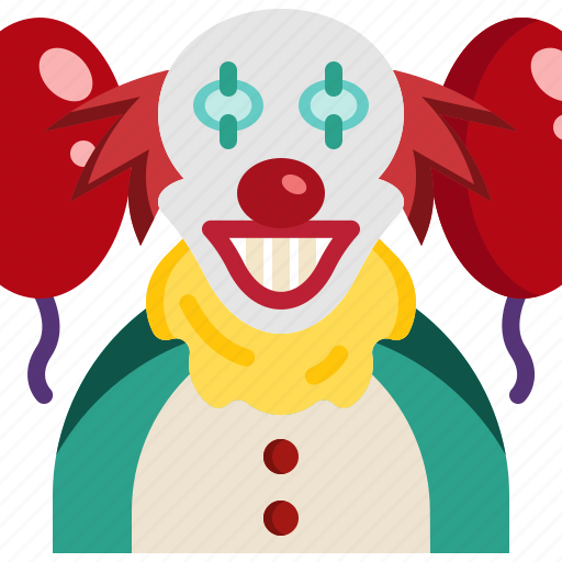 Avatar, cartoon, circus, clown, halloween, horror, joker icon - Download on Iconfinder