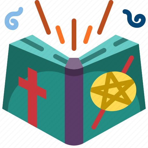 Book, cast, magic, recipe, spell, witch icon - Download on Iconfinder