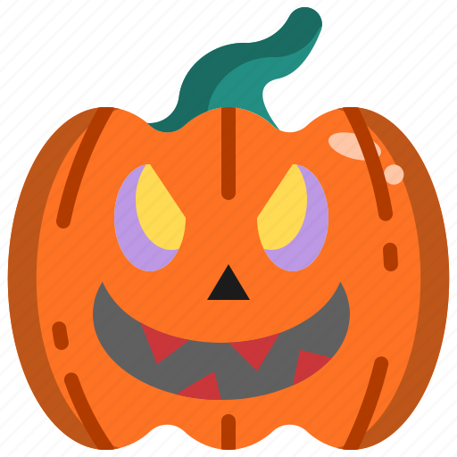 Decoration, face, halloween, head, pumpkin, smile icon - Download on Iconfinder