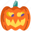 decoration, face, halloween, head, monster, pumpkin 