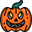 decoration, face, halloween, head, monster, pumpkin, smile 