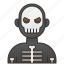 avatar, halloween, monster, skeleton, spooky 