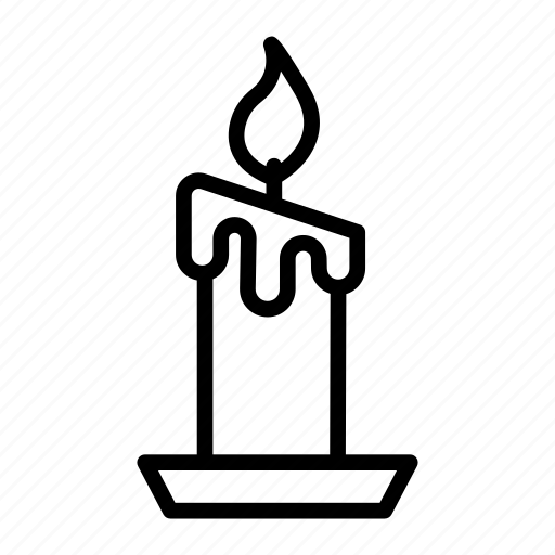 Candle, evil, halloween, holder, horror, light, stand icon - Download on Iconfinder