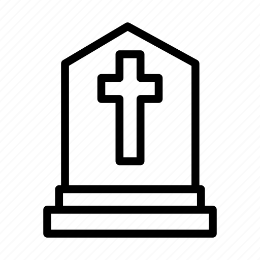 Cross, death, ghost, grave, halloween, horror, scary icon - Download on Iconfinder