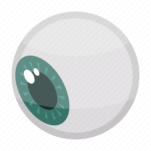 Ball, cartoon, eye, eyeball, halloween, isometric, spooky icon - Download on Iconfinder
