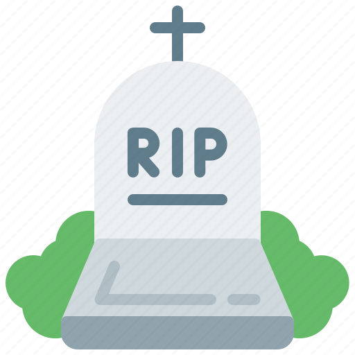 Gravestone, graveyard, rip, tombstone icon - Download on Iconfinder
