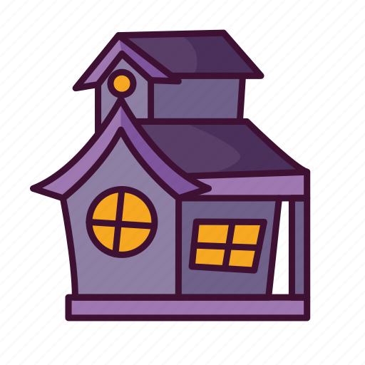 Halloween, haunted, house, scary, spooky icon - Download on Iconfinder