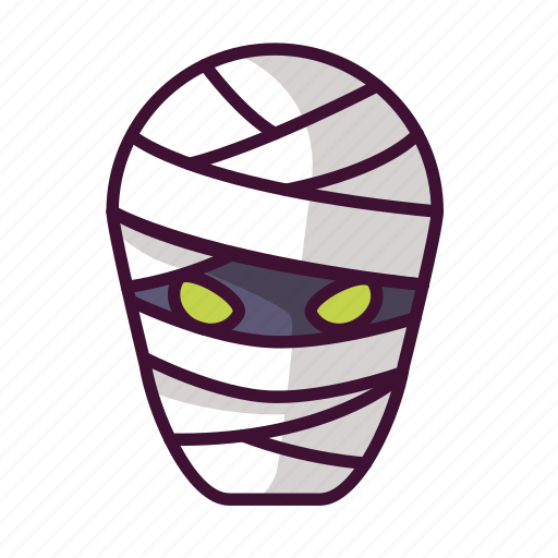 Halloween, monster, mummy, scary, spooky icon - Download on Iconfinder