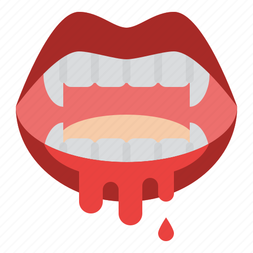 Bite, blood, halloween, scary icon - Download on Iconfinder