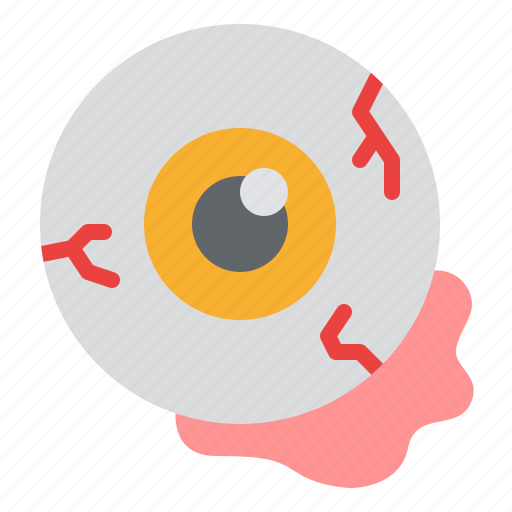 Eye, eyeball, halloween, scary icon - Download on Iconfinder