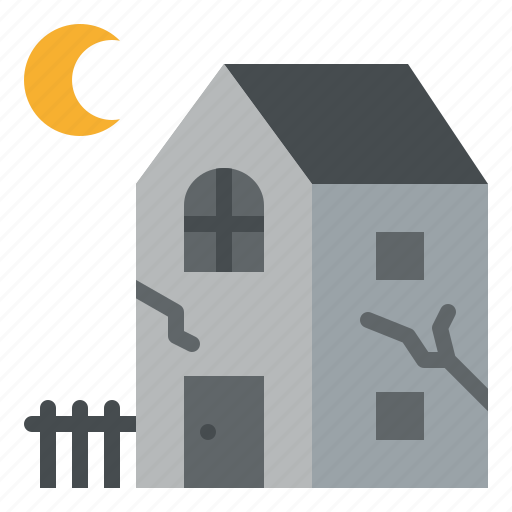 Hallween, haunted, horror, house, scary icon - Download on Iconfinder