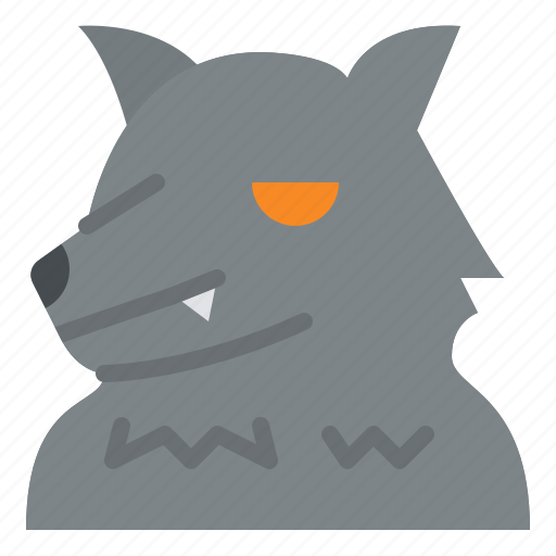 Hallween, horror, scary, werewolf icon - Download on Iconfinder