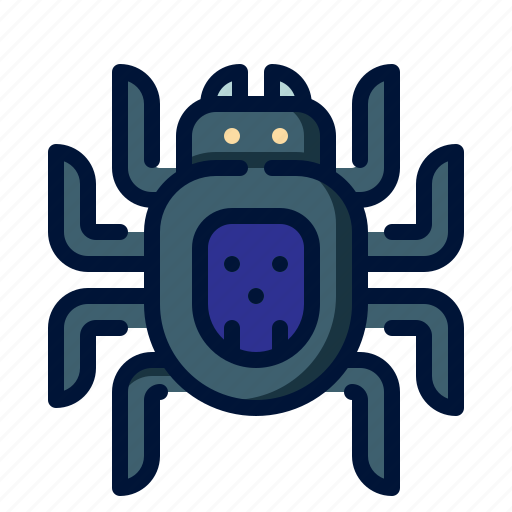 Halloween, insect, scary, spider, spiderweb icon - Download on Iconfinder