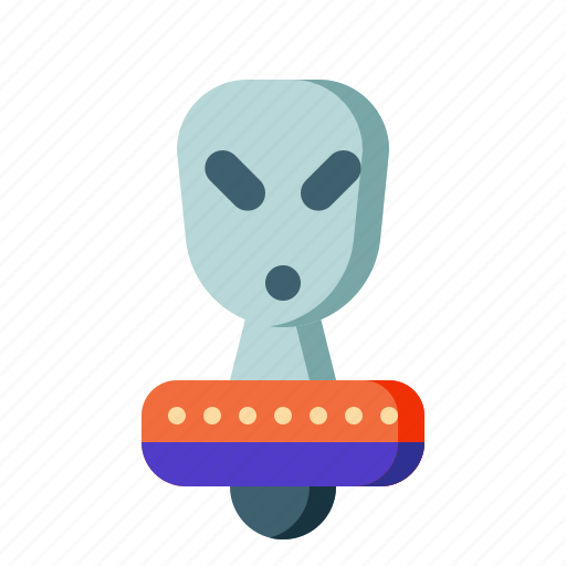 Alien, halloween, space, spaceship, ufo icon - Download on Iconfinder