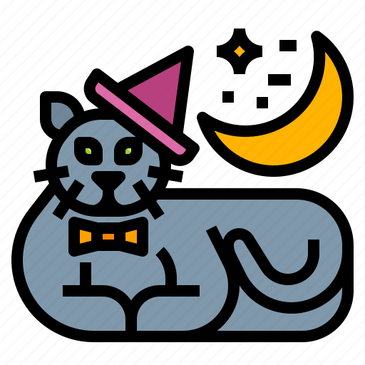 Animal, cat, horror, kitten, spooky icon - Download on Iconfinder