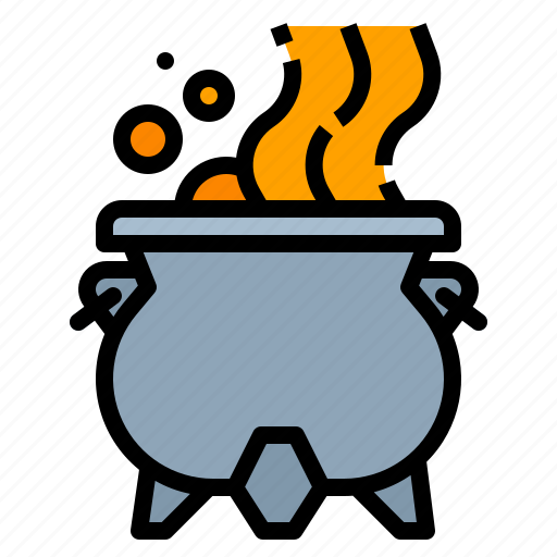 Boiling, cauldron, magic, potion, witch icon - Download on Iconfinder