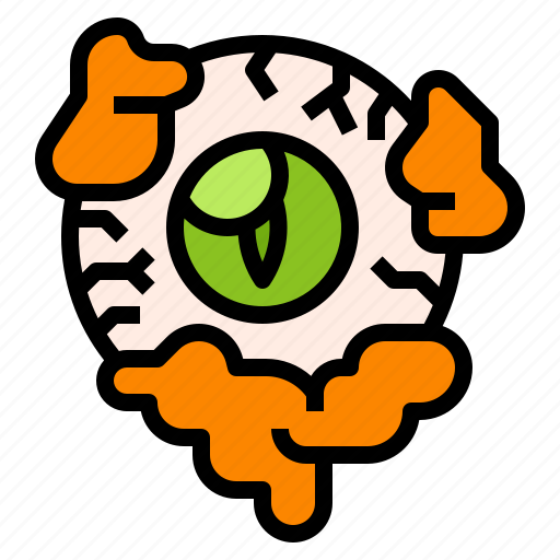 Celebration, eye, haunted, jelly, scary icon - Download on Iconfinder