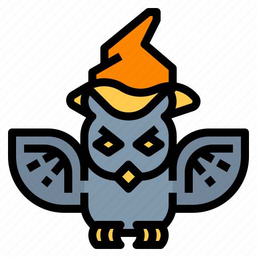Animal, magic, owl, wildlife, witch icon - Download on Iconfinder