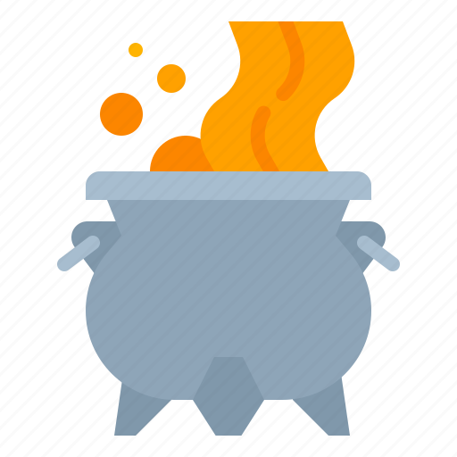 Boiling, cauldron, magic, potion, witch icon - Download on Iconfinder
