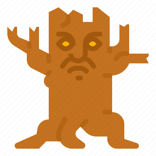 Devil, evil, monster, spooky, tree icon - Download on Iconfinder