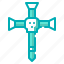 cross, crucifix, death, halloween, skull 