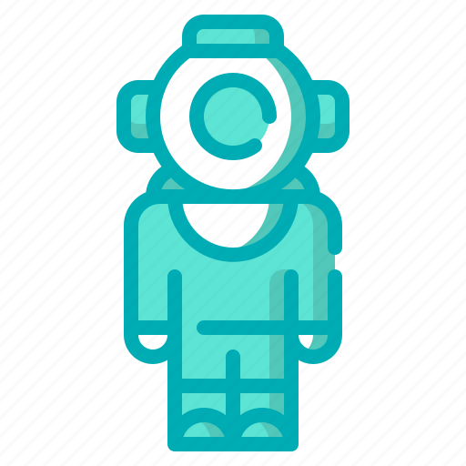 Diver, ghost, halloween, man, scuba icon - Download on Iconfinder