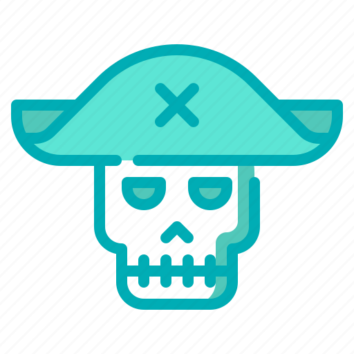 Captain, ghost, halloween, piraet, skull icon - Download on Iconfinder