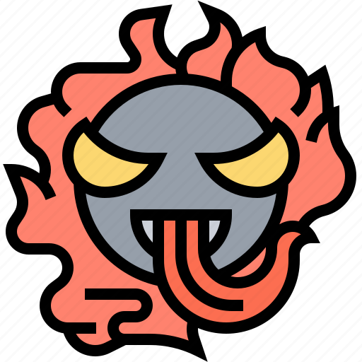 Burning, evil, flame, ghost, spirit icon - Download on Iconfinder