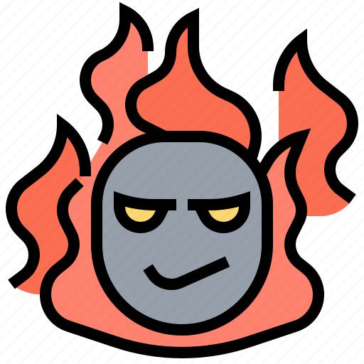 Devil, flame, ghostly, soul, spirit icon - Download on Iconfinder