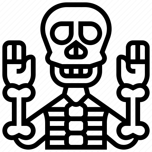 Bone, dead, ghost, human, skeleton icon - Download on Iconfinder